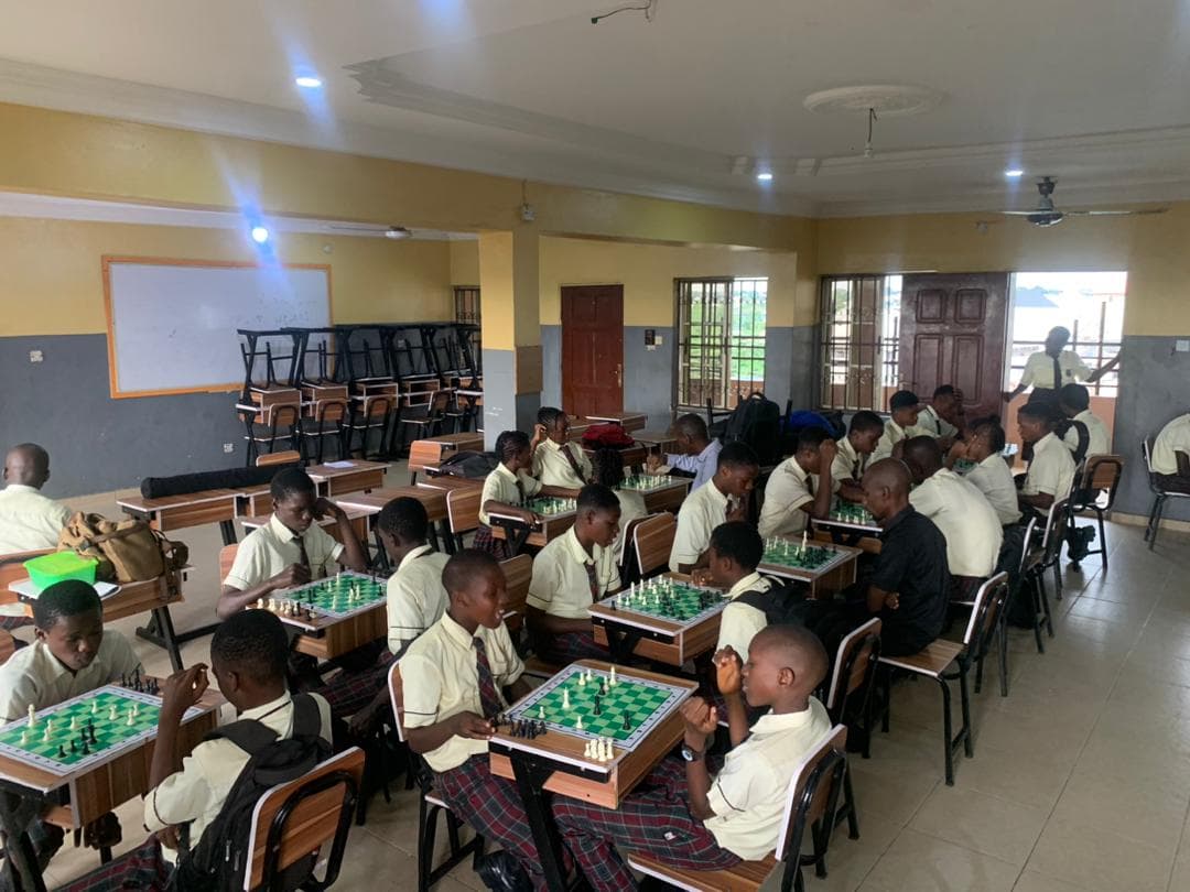 Kids Playing Chess